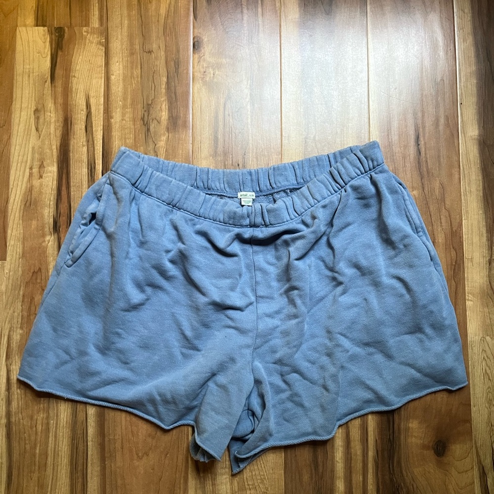 Light blue Aerie sweatshorts